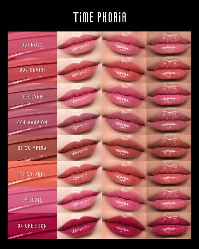 STELLAR DUST LIP STAIN-Long Lasting, Waterproof and Transferproof Lip Tint, Glossy Finish Lip Gloss, Lightweight Lipstick, High Coverage, Stocking Stuffers For Teen Girls (09 ENIGMA)