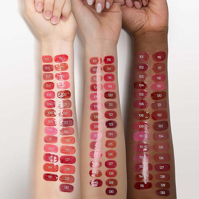 Laka Fruity Glam Tint, Glowing Lip Stain with Wide Color Spectrum, Hydrating & Lightweight Texture, Long-Lasting Bold Stain, Non-Sticky, Vegan, K-Beauty (#108 Salty, 1.9g/0.07oz)
