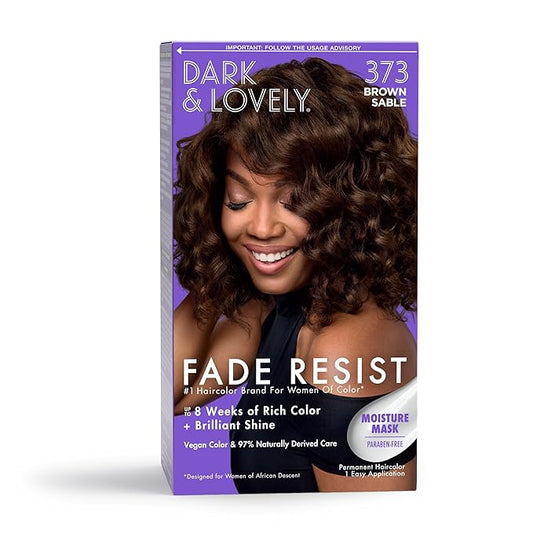 SoftSheen-Carson Dark and Lovely Fade Resist Rich Conditioning Color, Brown Sable 373