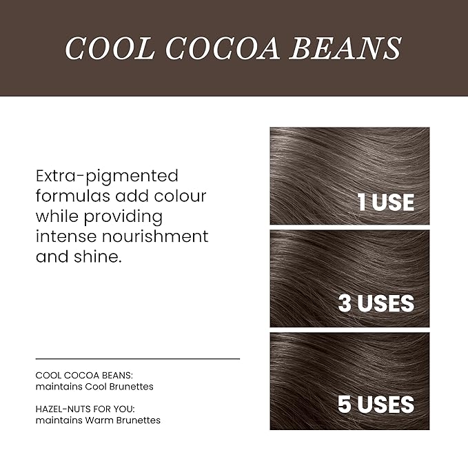 ALOXXI InstaBoost Conditioning Color Mask in Cool Cocoa Beans, Deposits Dark Brown Color and Deeply Conditions Hair, 6.8 Fl Oz