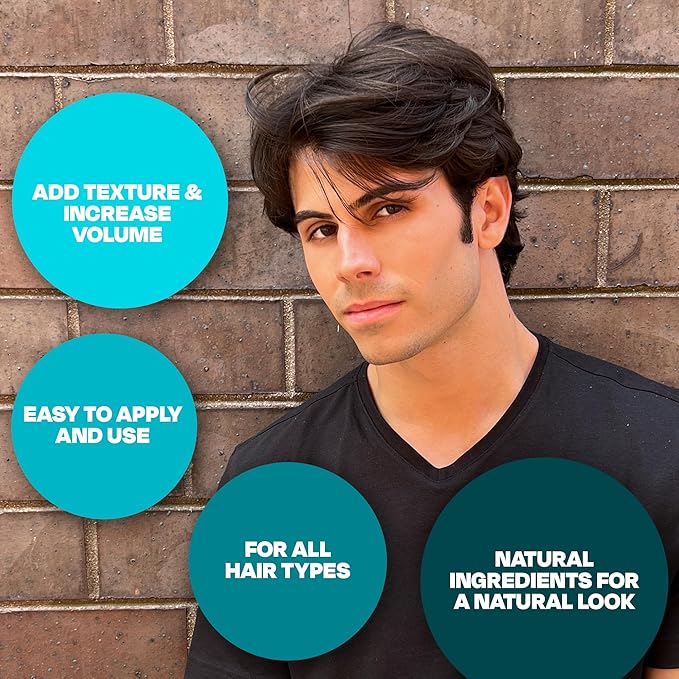 THESALONGUY Tidal Wave Sea Salt Spray for Hair | Texturizing Mist & Volumizing Spray for Men & Women | Adds Beach Waves, Volume & Matte Texture | Alcohol-Free, Paraben-Free, 8 oz