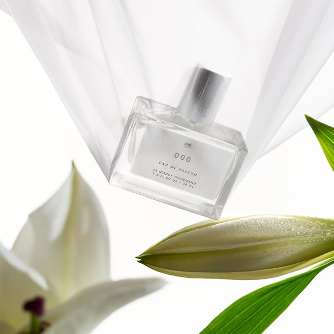 Le Monde Gourmand 000 Spray Eau de Parfum with Sandalwood, Bergamot, Water Lily Perfume Notes - 1 fl oz (30 ml)