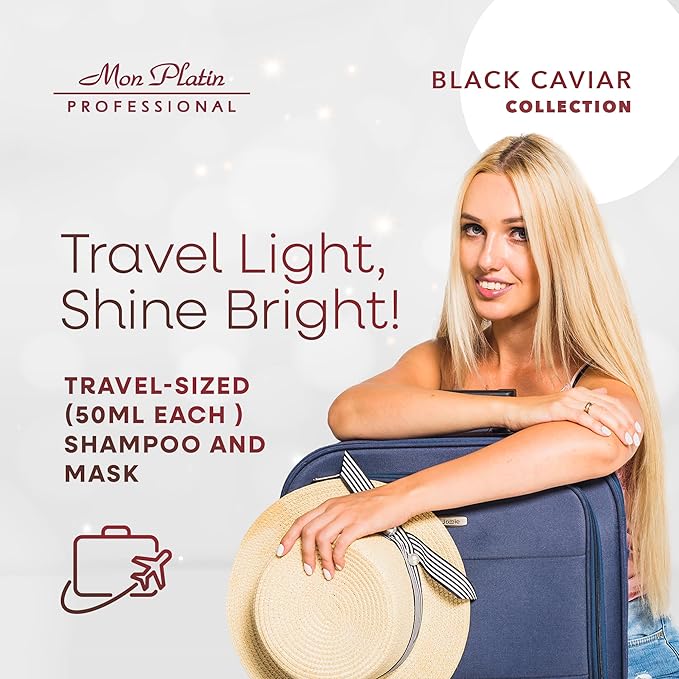 Mon Platin Dry/Coloured Hair Treatment Travel Kit