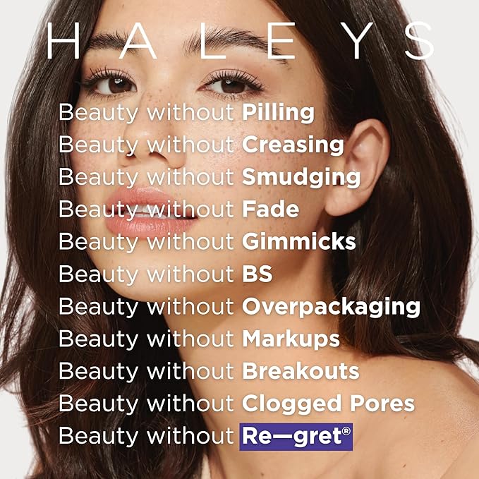 HALEYS Fan Makeup Brush – Soft Vegan Fluffy Face Brush for Applying Highlighter, Bronzer & Finishing Powder, Precise, Luminous Blending Tool, Cruelty-Free