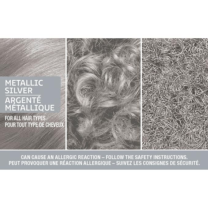 Got2b Metallics Permanent Hair Color, M71 Metallics Silver