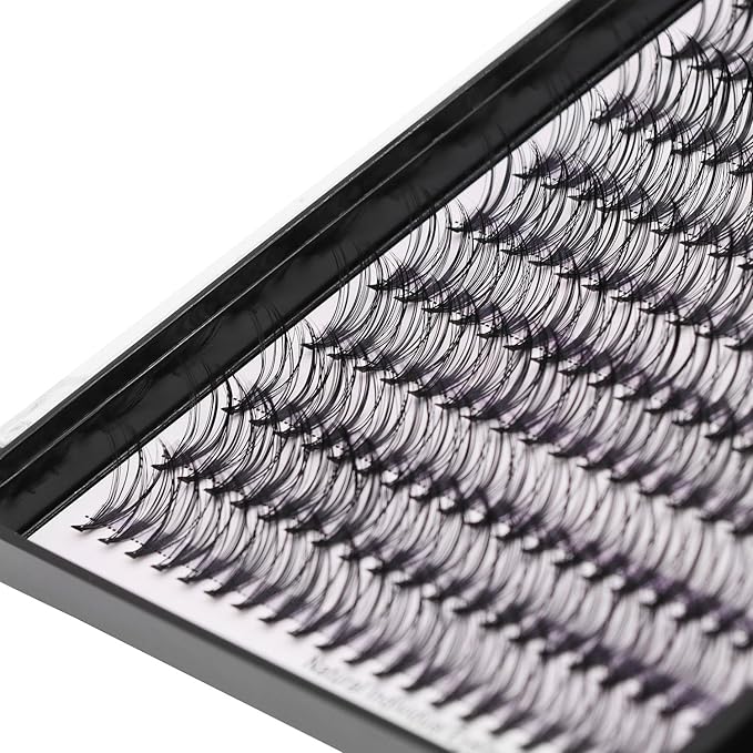 8-22mm to Choose 20D/40D/60D/80D/100D Individual False Eyelashes Makeup Cluster Eyelashes Thickness 0.07mm D Curl Natural long Black Soft 3D Eye Lashes Extensions (20D-11mm)