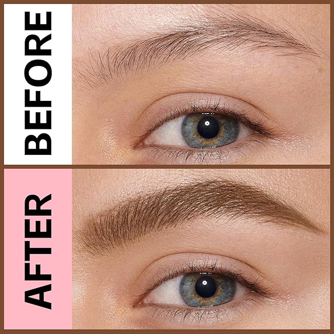 Boobeen Microblading Eyebrow Pen - Waterproof Brow Fection Pen with Angled Brush, Eyebrow Pencils for Women, Quick Drying & Long-Lasting Brow Pencil with Hair Like Strokes