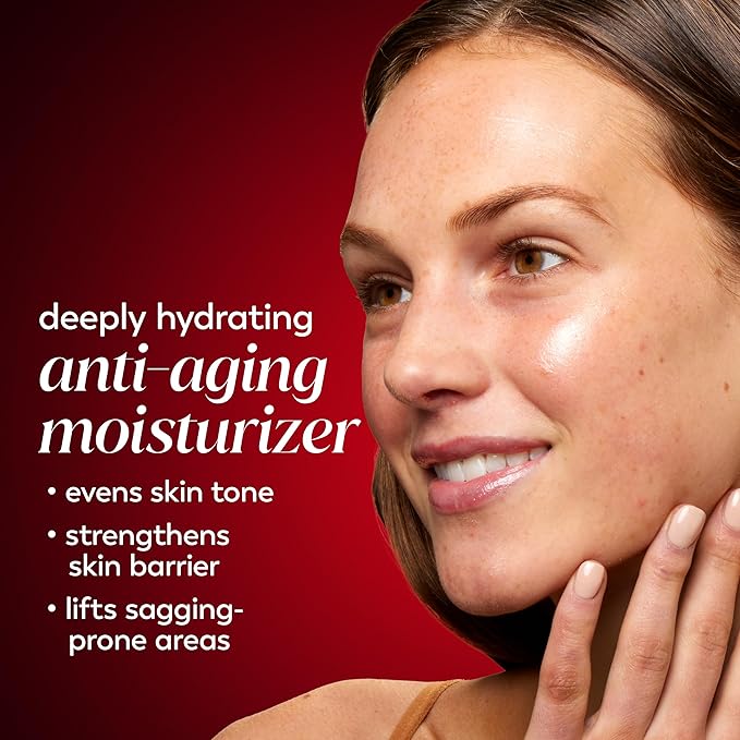 Olay Regenerist Niacinamide Face Moisturizer, Strong & Firm Cream for Women, Anti-Aging, Anti-Wrinkle, Firming Skin Care, Evens, Hydrates to Repair Barrier, Recyclable Eco Jar, Non-Greasy, 2 oz