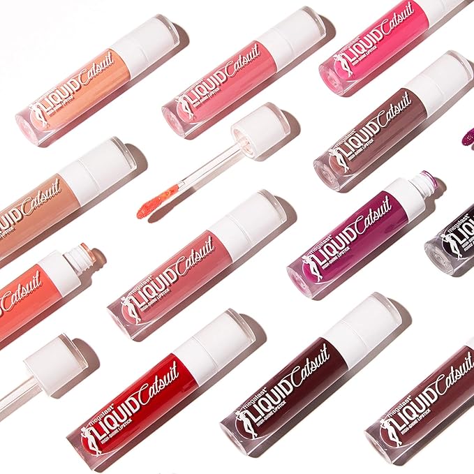 wet n wild MegaLast Catsuit High-Shine Liquid Lipstick Pink Peach Stole My Look