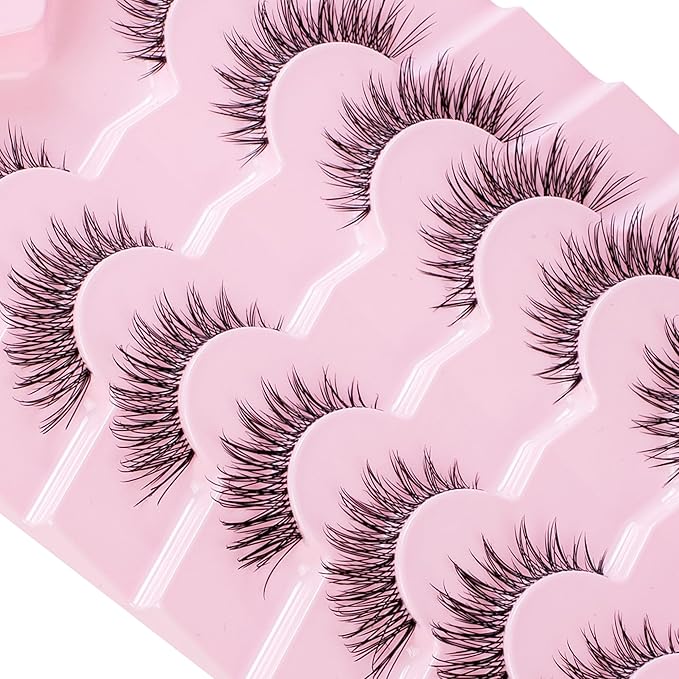 Fake Lashes Natural False Eyelashes Wispy Fake Eyelashes UT9