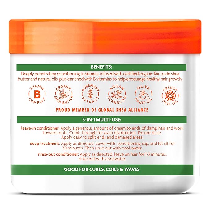 Cantu Leave-In Conditioning Repair Cream with Argan Oil, 16 oz (Pack of 12)