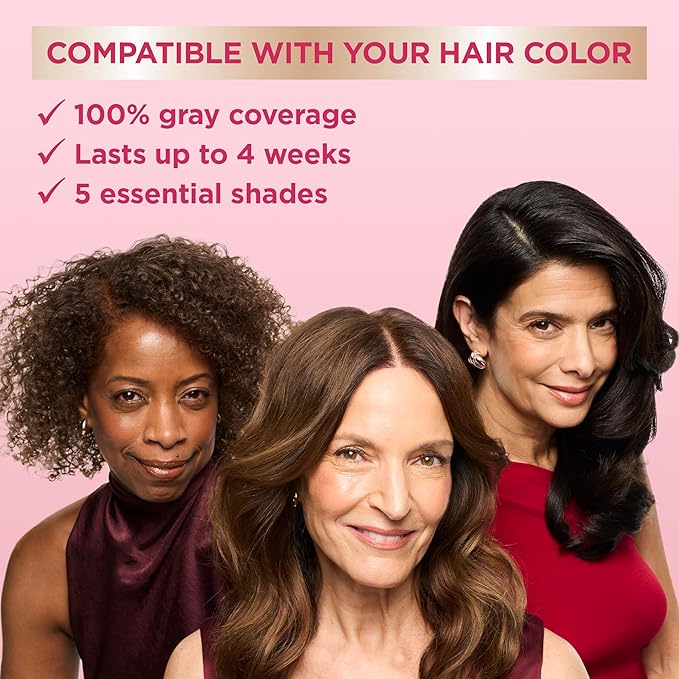 Garnier Color Sensation Color Retouch, Demi Permanent Hair Dye for Roots with 100% Gray Coverage, Red Hair Dye 6.6, Pack of 6