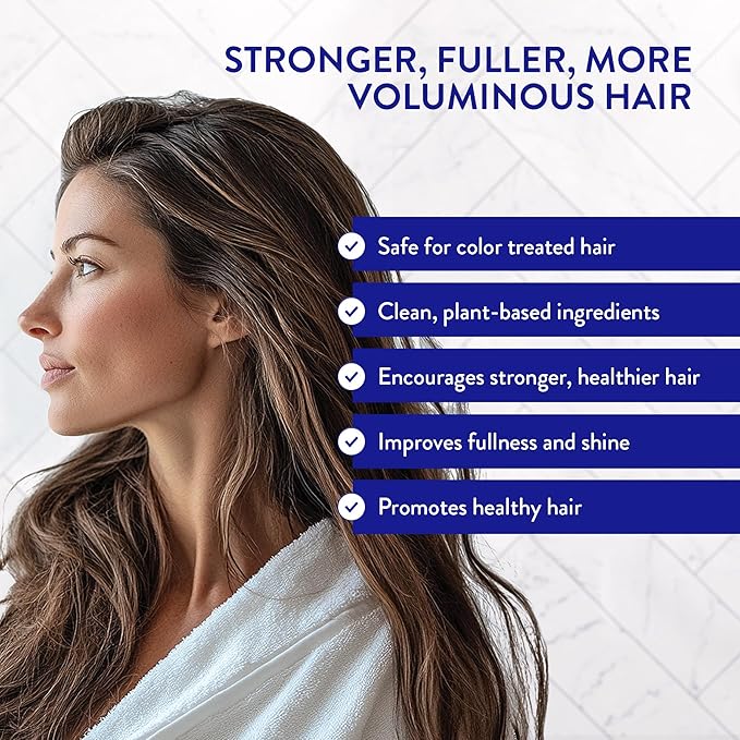 Routine Wellness Anti-Thinning Deep Conditioner for Thinning Hair - DHT Blocker for Hair Loss in Men & Women - Promotes Healthy Hair - Jasmine & Orange Blossom 14oz