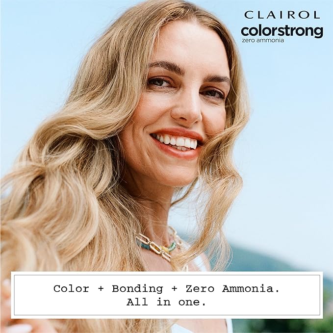 Clairol ColorStrong Permanent Zero Ammonia Hair Dye, 7.0 Dark Blonde - Saint-Tropez Hair Color, Pack of 1