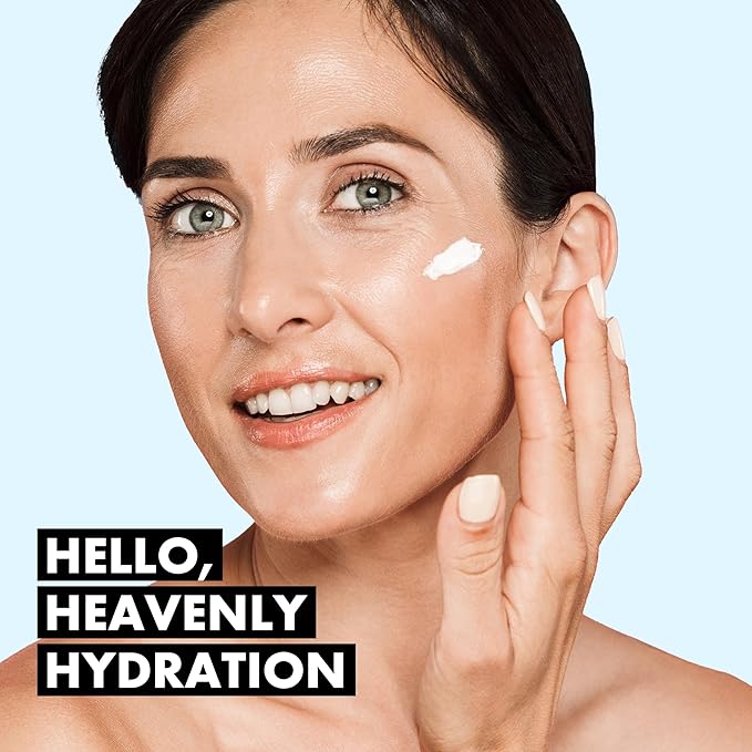Eclat Skincare Hyaluronic Acid Moisturizer – Anti Aging Face Cream with Vitamin C, Hydrating Facial Moisturizer for Women & Men - Anti Wrinkle Day & Night Cream - Face Lotion - 1.7 fluid ounce