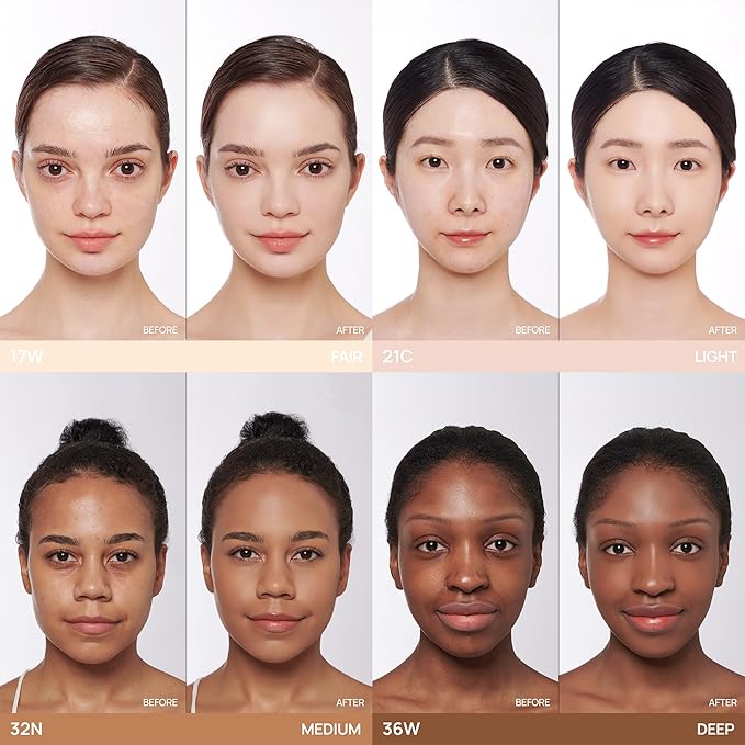 BANILA CO Covericious Ultimate Cover Cushion | Up to 100HR Long-Wear Foundation | 20 Shades for All Skin Tones | Matte & Lightweight Finish | Korean Cushion Foundation (14g / 0.49 oz), 32N OAT