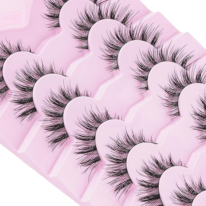 Fake Lashes Natural False Eyelashes Wispy Anime Lashes UT3