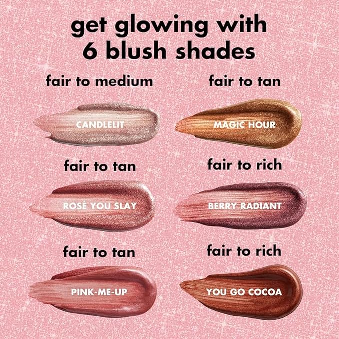 e.l.f. Halo Glow Blush Beauty Wand, Liquid Blush Wand For Radiant, Flushed Cheeks, Infused With Squalane, Vegan & Cruelty-free, Magic Hour