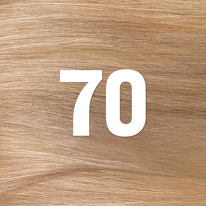 Revlon ColorSilk with Bond Repair Complex, Blonde Permanent Hair Color, 100% Gray Coverage, Ammonia Free Hair Dye, Vegan Keratin, 70 Medium Ash Blonde (Pack of 3)