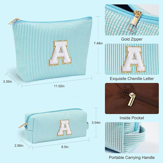 Yoolife Small Cute Makeup Bag - Travel Makeup Pouch for Mom's Gifts & More