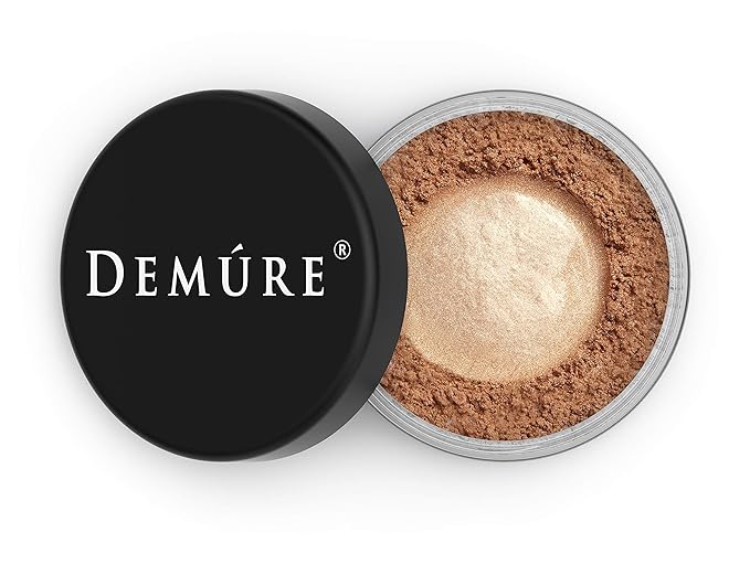 Demure Mineral Make Up Bronzer Powder, Loose Powder Makeup, Highlighter Makeup, Contouring Makeup, Professional Makeup, Cruelty Free Makeup, Face & Body Bronzer By Demure - 2g