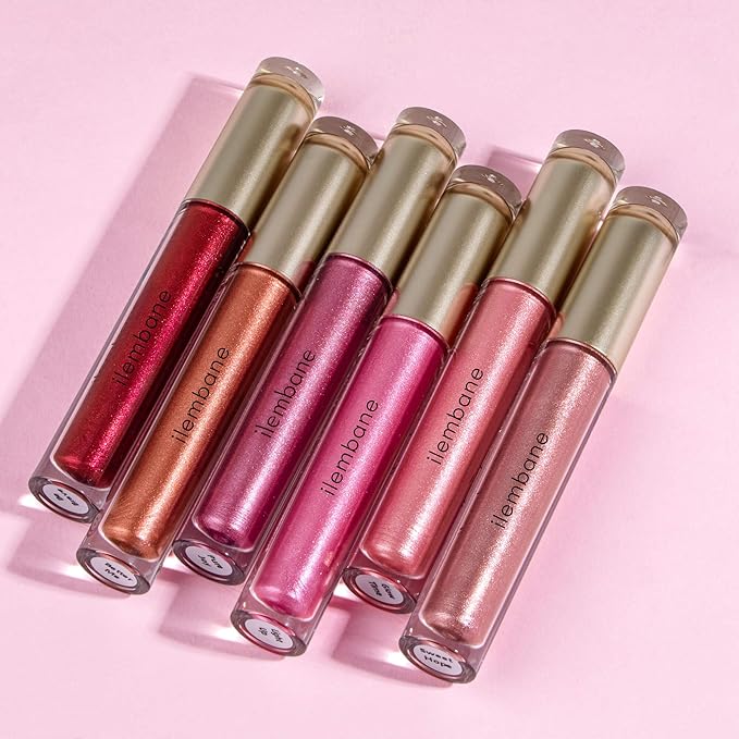 Metallic Liquid Lipstick Nude Pink – High Pigment Long-Lasting Waterproof Lip Gloss with Metallic Finish, Smudge-Proof, Non-Sticky, Lightweight Lip Makeup for Party & Daily Wear (Sweet Hope)