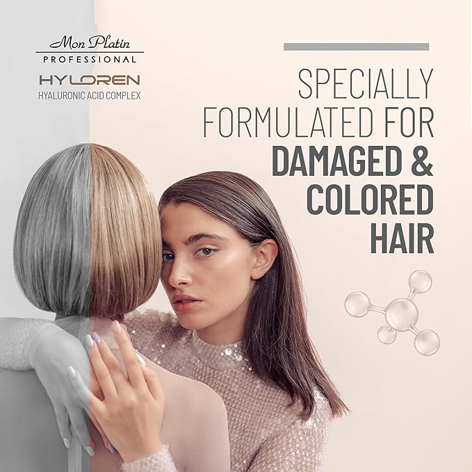 Mon Platin Professional HYLOREN Hair Mask for Colored Hair, Saloon Professional Hair Care Mask, 500ml, Sulfate Free