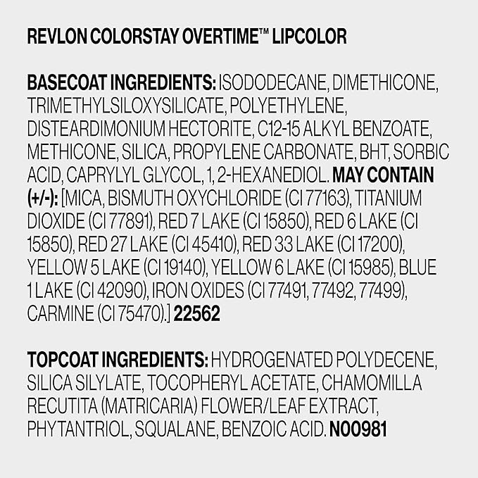 Revlon Liquid Lipstick with Clear Lip Gloss, ColorStay Overtime Lipcolor, Dual Ended with Vitamin E, 260 Perennial Plum, 0.07 Fl Oz