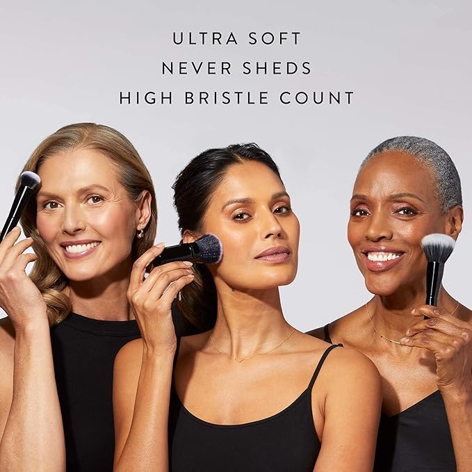 LAURA GELLER NEW YORK Blendies Beauties 2 Piece Brushes Set, Kabuki Brush and Full Face Brush