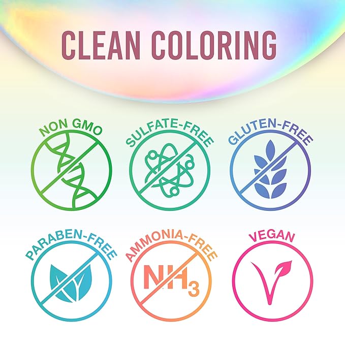 Punky Cotton Candy Semi Permanent Hair Color - Vegan & Cruelty-Free Conditioning Hair Dye, Lasts Up to 35 Washes, 3.5 fl oz