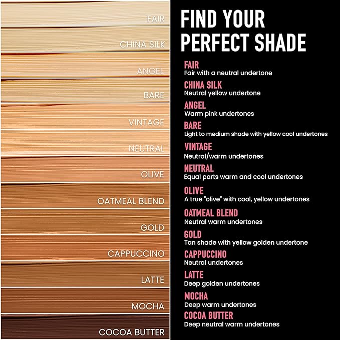 Frankie Rose Cosmetics Matte Perfection Foundation Makeup – Long-Lasting, Hydrating Foundation for Semi-Matte Finish - Foundation Full Coverage for All Skin Types - (Cocoa Butter) 1.0 US fl oz / 30 ml