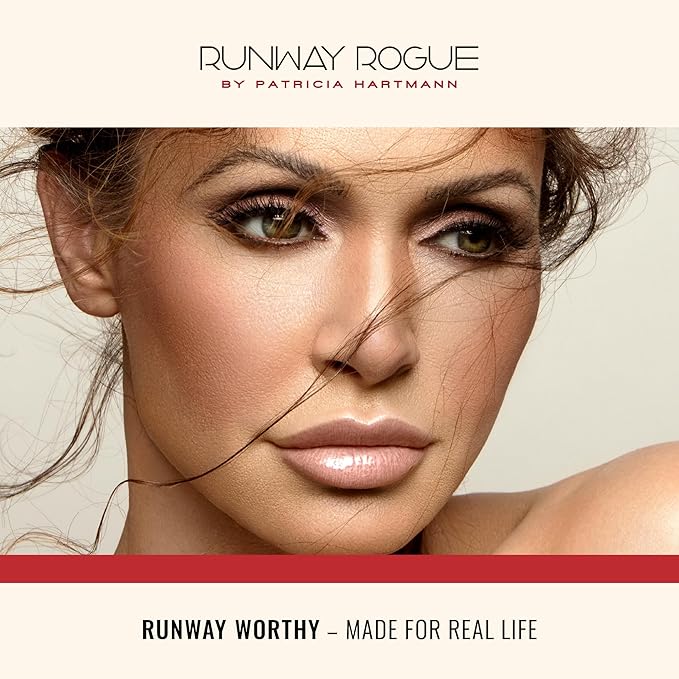Runway Rogue Classic Lip Gloss, Pale-Purple Sheer Iridescent Hydrating Lip Gloss, ‘Purple Haze’
