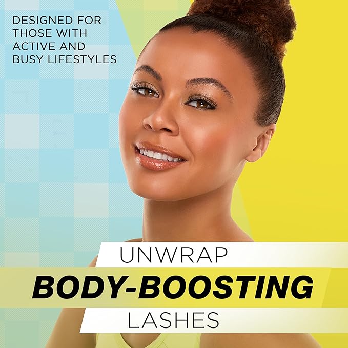 Ardell Active Lash Pump’n – Sweat-Resistant Natural Look False Eyelashes with Bonus DUO Adhesive, Strip Lashes for Active Lifestyles, Holiday Gift Set, 3 Pairs