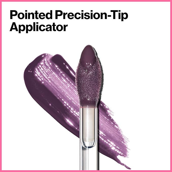 Revlon ColorStay Satin Ink Liquid Lipstick, Longwear Rich Lip Colors, Formulated with Black Currant Seed Oil, 023 Up All Night, 0.17 fl oz