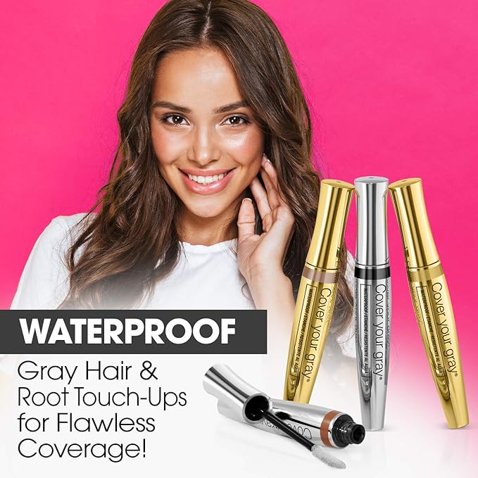 Cover Your Gray Hair Color Touch-Up Stick - Medium Brown (3-Pack)