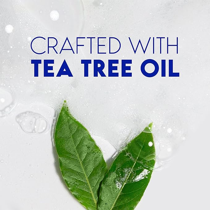 Head & Shoulders Anti-Dandruff Shampoo and Conditioner, Tea Tree Oil 2-in-1 Twin Pack, 1% Pyrithione Zinc, Tea Tree Shampoo with Cooling, Refreshed Scalp, 32.1 fl oz Each
