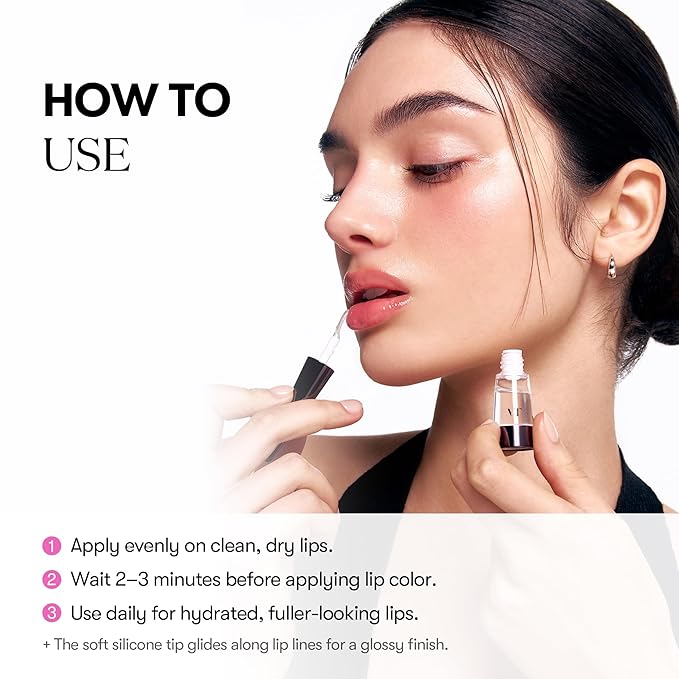 VTCOSMETICS Reedle Shot Lip Plumper, 0.15 oz (4.3 g), Moisturizing, Transparent, Lip Gloss, Stocking Stuffers, Fragrance-free, Korean Cosmetics (Expert)