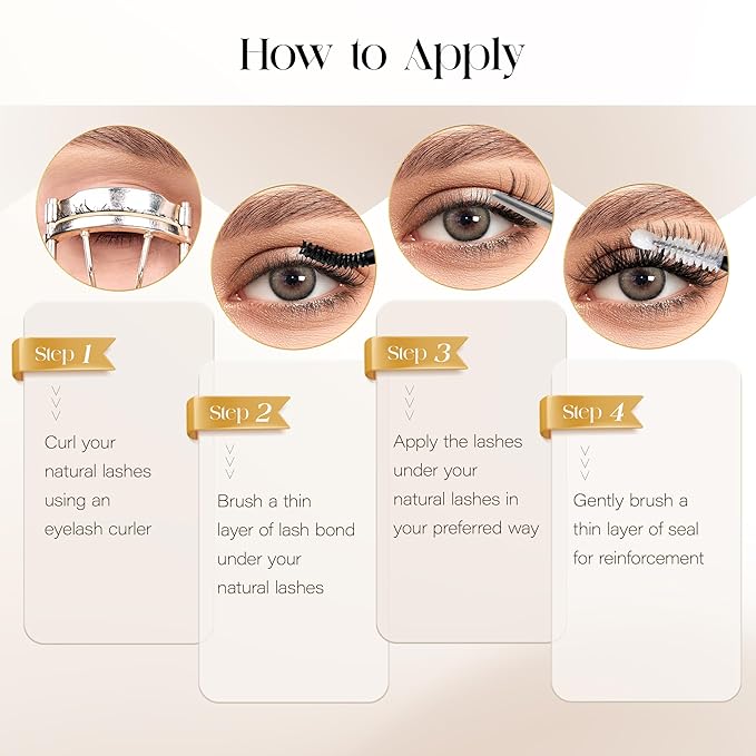 BEFER Lash Clusters, 240 Pcs D Curl Eyelash Clusters Volume Individual Lashes Extensions 10-16MM Fluffy Cluster Eyelash Wispy Cluster Lashes DIY At Home(70P)