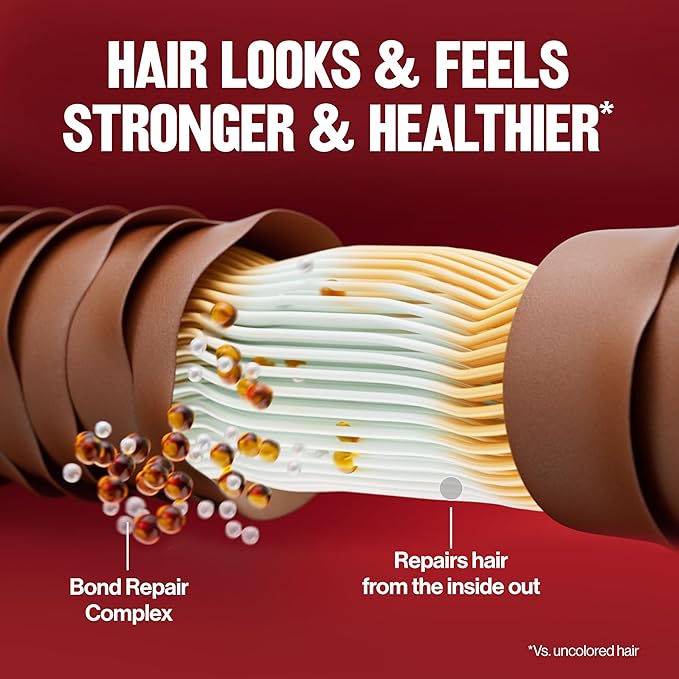 Revlon ColorSilk with Bond Repair Complex, Brown Permanent Hair Color, 100% Gray Coverage, Ammonia Free Hair Dye, Vegan Keratin, 33 Dark Soft Brown (Pack of 3)