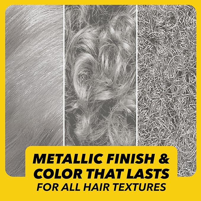 Got2b Metallics Permanent Hair Color, M71 Metallics Silver