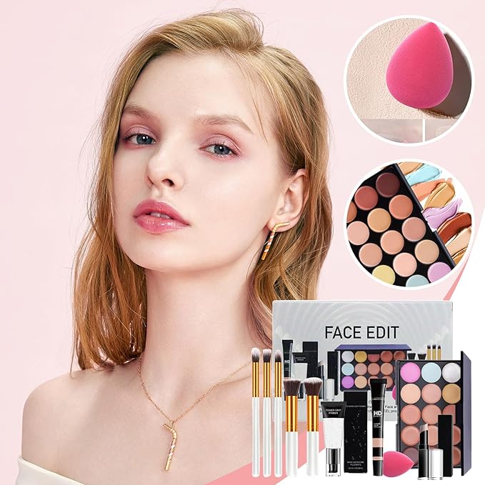Makeup Sets, Makeup Kit for Women Full Kit, Multipurpose Women's Make Up Sets, Make Up Kits Women for Beginners and Professionals