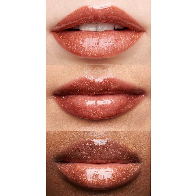 e.l.f. Lip Lacquer, Nourishing, Non-Sticky Ultra-Shine Lip Gloss With Sheer Color, Infused With Vitamins A & E, Vegan & Cruelty-Free, Love Bite