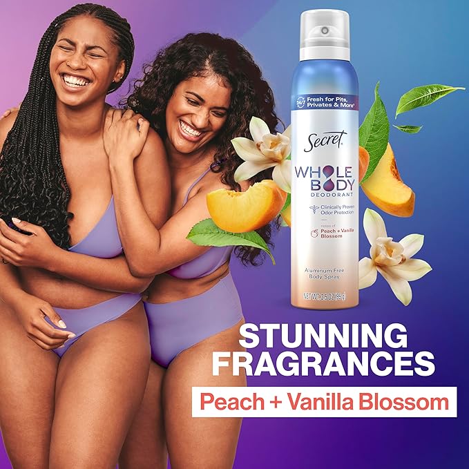 PENDING Sec Body Spray Peach&Vanilla 12/3.5oz