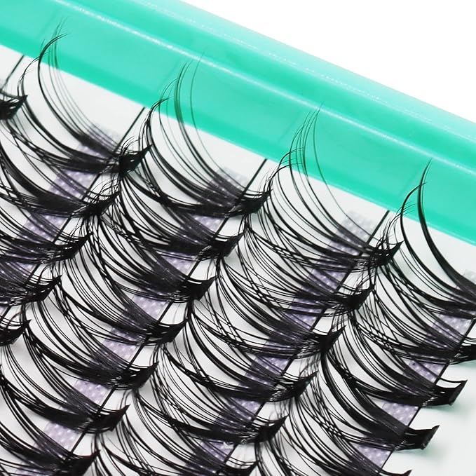 Bodermincer 20D False Lashes DD Curl False Eyelash Individual Cluster EyeLashes Grafting Fake False Eyelashes Eyelash Extension (XXXL Tray-20D-DD Curl-10-12-14-16mm Mixed)