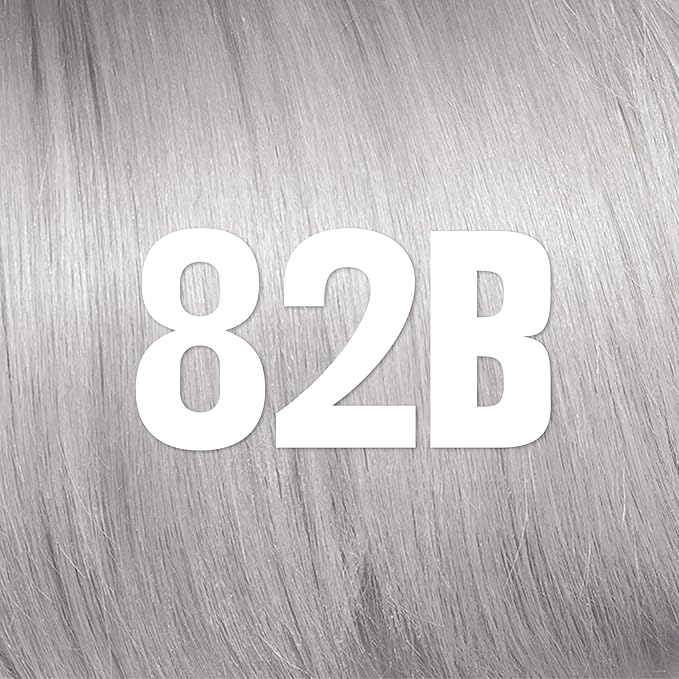 Revlon ColorSilk with Bond Repair Complex, Blonde Permanent Hair Color, 100% Gray Coverage, Ammonia Free Hair Dye, Vegan Keratin, 82B Silver Blonde (Pack of 3)