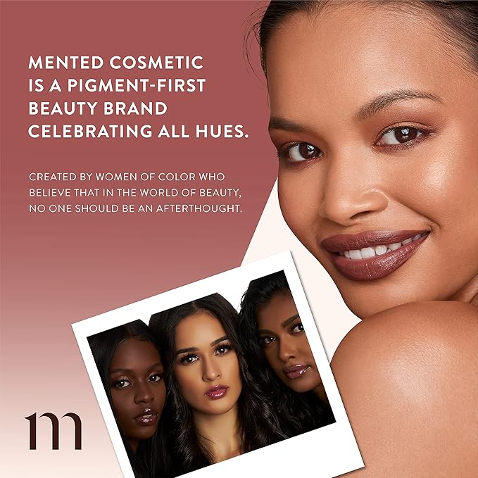 Mented Cosmetics Nude Lipstick for Women, Semi-Matte Long-Lasting Lip Stick, Moisturizing Vegan, Paraben & Cruelty-Free, Enhances All Complexions, Perfect for Everyday Makeup, Pretty in Pink