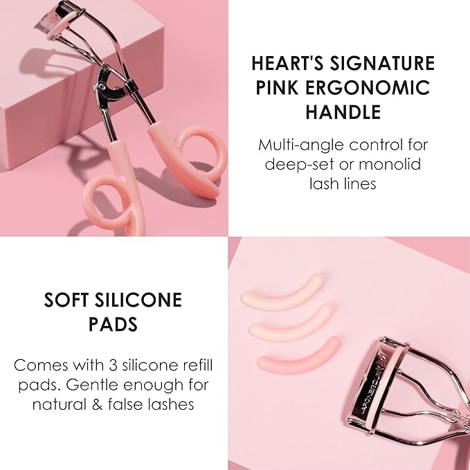 JAPONESQUE x Heart Defensor Pro Performance Lash Curler with Keychain