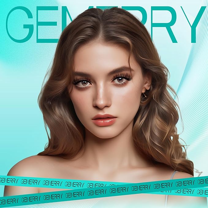 GEMERRY Eyelash Extension Kit Thick Curl Fluffy Clusters Kit With Lash Bond and Seal, Tweezers, DIY Lash Extension (80P-10-18mm)
