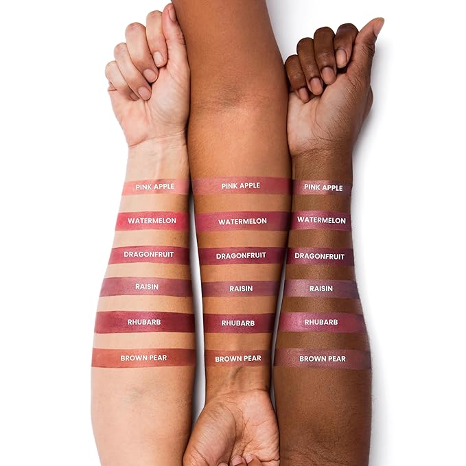 OFIR Cheek Tones Vitamin C Blush Stick | Buildable, Hydrating, Lightweight, Vegan Cream Blush Stick | Non-Transfer, Radiant Finish, Skin-Loving Formula | Rhubarb - Deep Berry | 0.21 oz