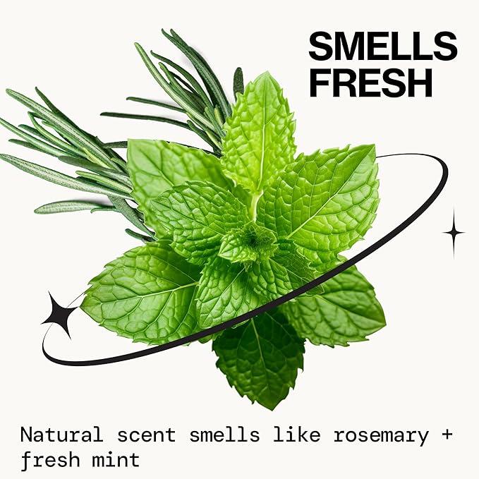 Rosemary Mint Scalp Care Shampoo & Conditioner Set – Clean Vegan Shampoo & Conditioner for Oily Or Flaky Scalp (All Hair Types), A Balanced, Soothed Scalp, No Silicones or Parabens